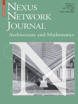 cover image of Nexus Network Journal 12,2
